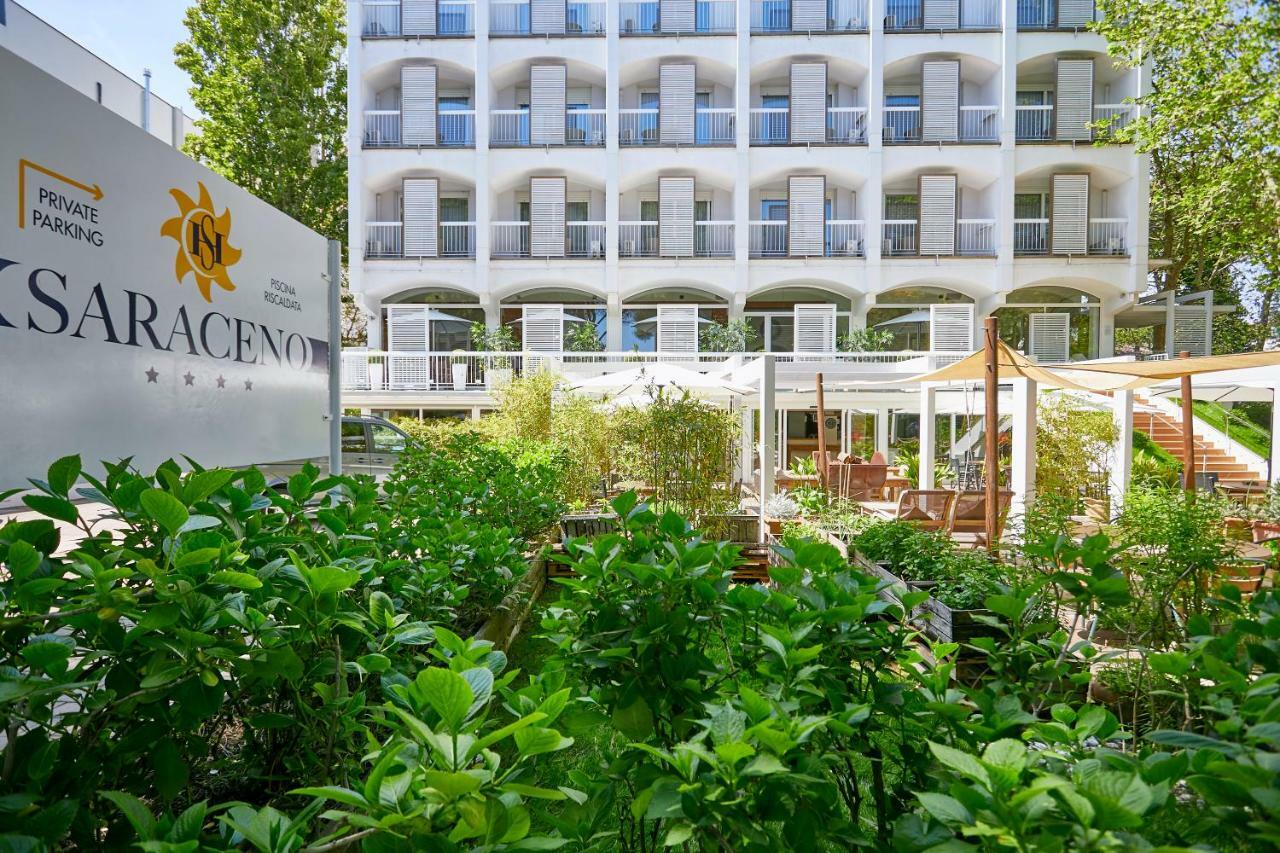 Hotel Saraceno Resort With Private Beach Milano Marittima Exterior photo